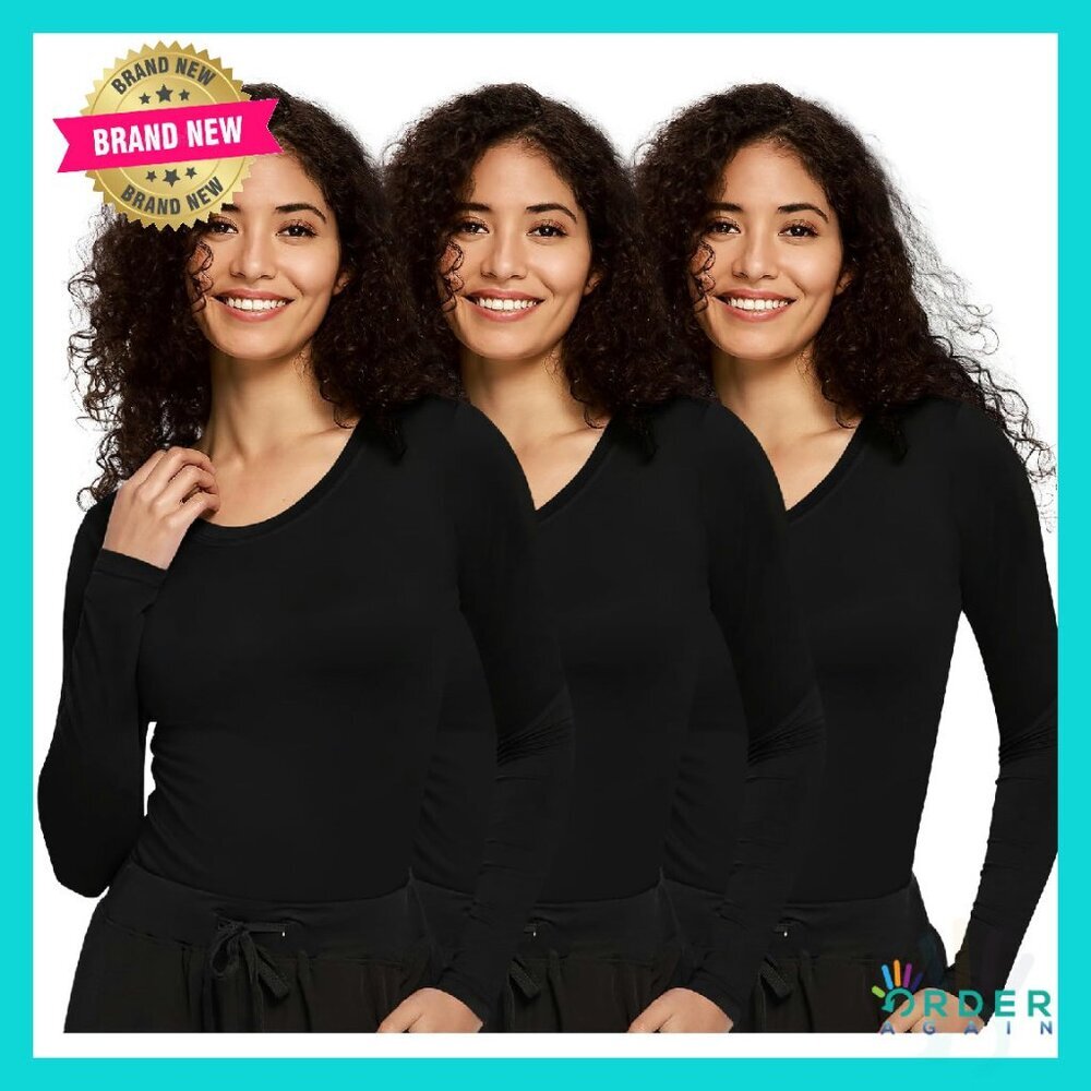 Long Sleeve Underscrub Soft Stretch Wrinkle-Resistant Professional Fit
